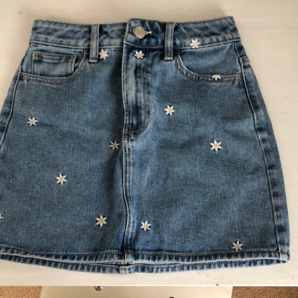 PacSun denim skirt